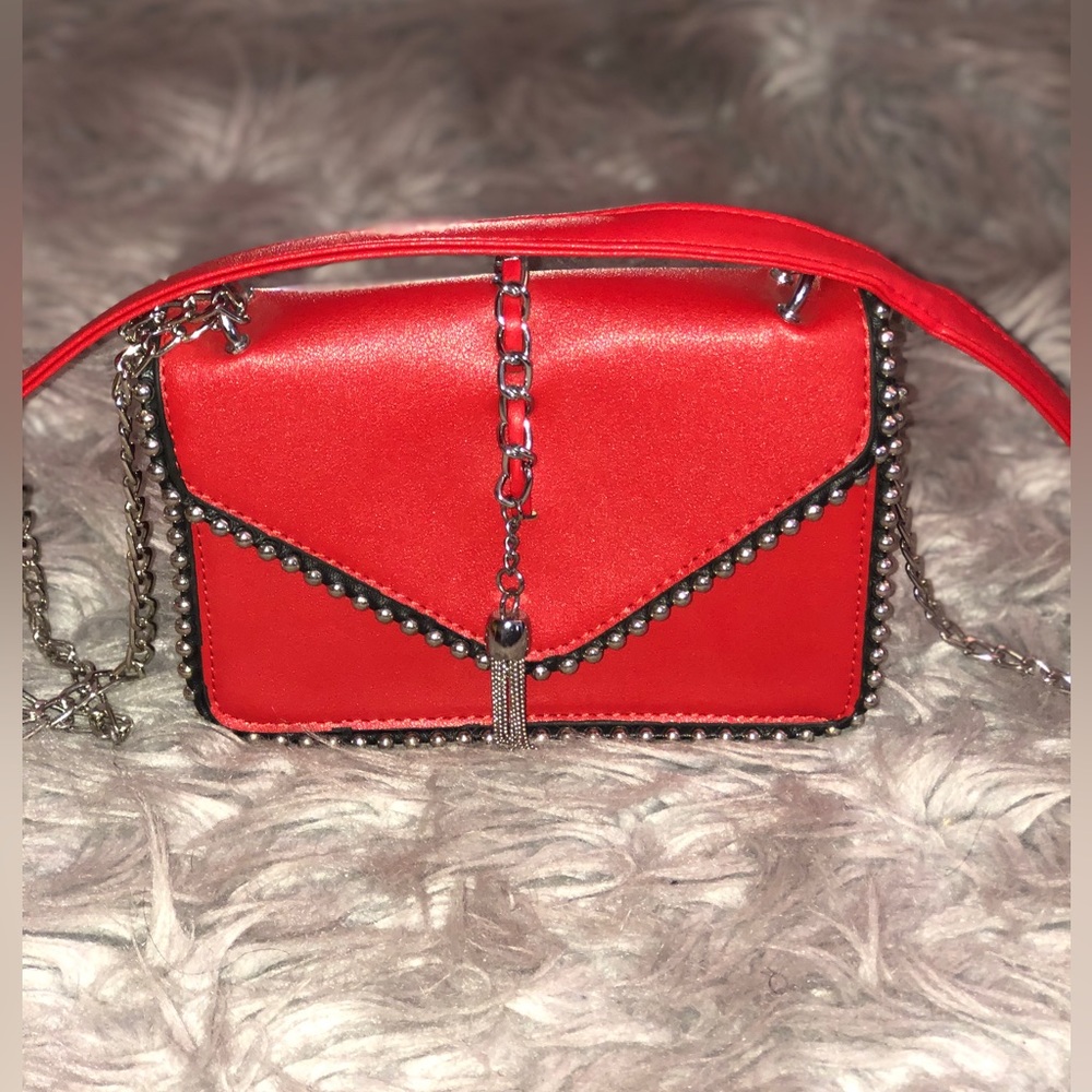 Fashion Red Crossbody purse